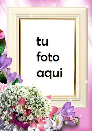 Flores romanticas muy hermosas Marco Para Foto - Flores romanticas muy hermosas Marco Para Foto