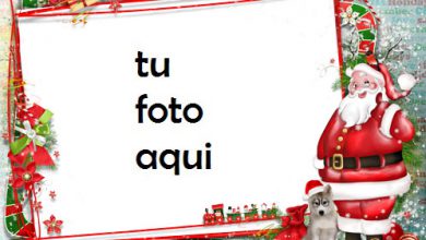 Santa Claus Te Desea Un Feliz Año Marco Para Foto 390x220 - Santa Claus Te Desea Un Feliz Año Marco Para Foto