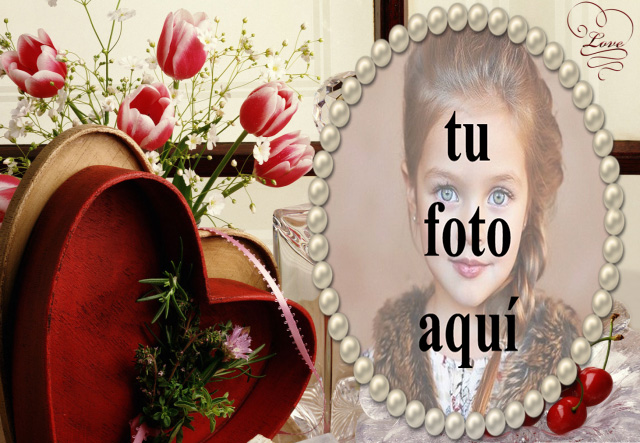 la caja de regalo romantica precioso marco de fotos - la caja de regalo romántica precioso marco de fotos