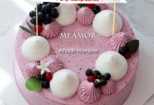 escribir nombre en pastel de cumpleanos romantico modelo 220x150 - escribir nombre en pastel de cumpleaños romántico