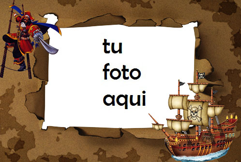 Barco Pirata Marcos Para Foto 1 - Barco Pirata Marcos Para Foto