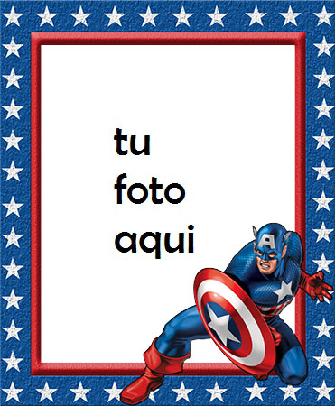 Capitán América Marcos Para Foto - Capitán América Marcos Para Foto