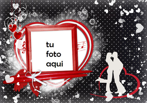 Febrero Es El Mes De San Valentín Marco Para Foto - Febrero Es El Mes De San Valentín Marco Para Foto