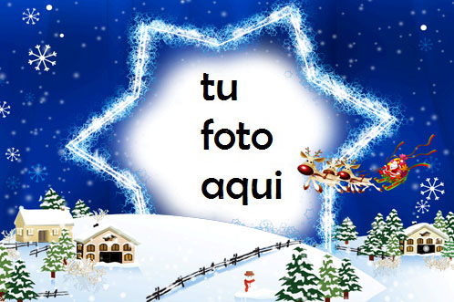 Feliz Año Nuevo Estrella Marco Para Foto - Feliz Año Nuevo, Estrella Marco Para Foto