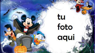 Halloween Con Mickey Y Sus Amigos Marco Para Foto 390x220 - Halloween Con Mickey Y Sus Amigos Marco Para Foto
