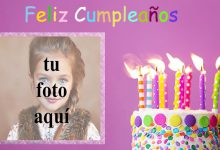 marco de fotos de feliz cumpleaños con pastel de m y m 220x150 - marco de fotos de feliz cumpleaños con pastel de m y m